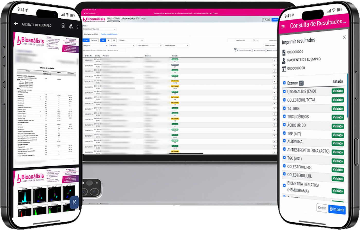 Mockup App Bioanálisis